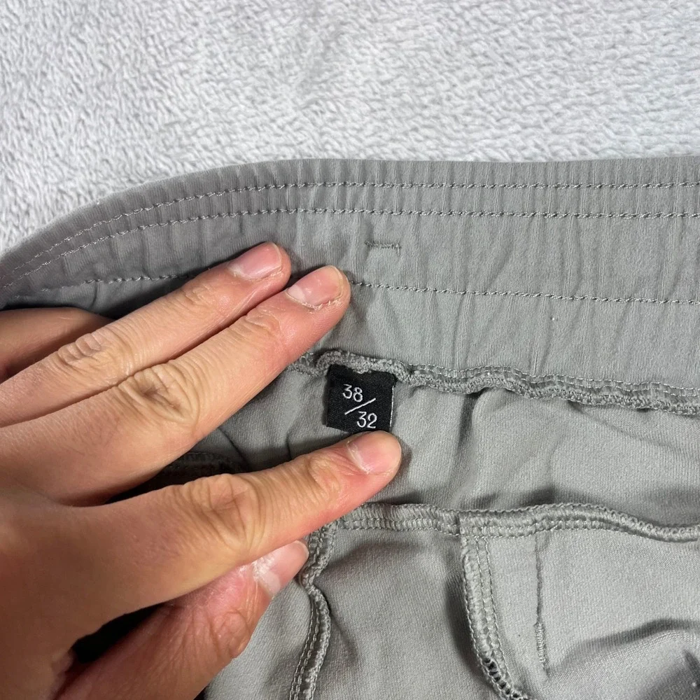 Public Rec All Day Every Day Pants Mens 38x32 Grey Stretch Tapered Chino Jogger